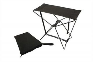   STOOL BLACK 14 X 14 X 8 EASILY STUFFED IN BACKPACK   176 LB LIMIT