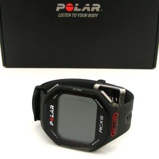 NEW Polar RCX5 sd RUN Black Training Computer Heart Rate Monitor Watch