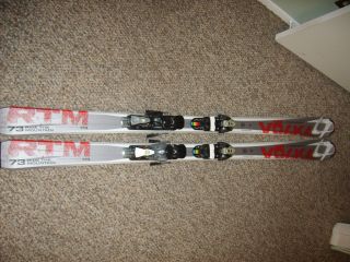 New Volkl RTM Rocker Skis 173 cm Demo Bindings Ride the Mountain