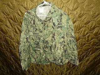 NEW Navy Custom AOR2 Digital Green Blouse Shirt Medium Short JSOC 