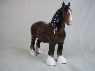beswick shire horse figurine  198 29 or