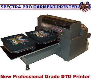 NEW** SPECTRA PRO Direct to Garment (DTG) Printer compare to Veloci 