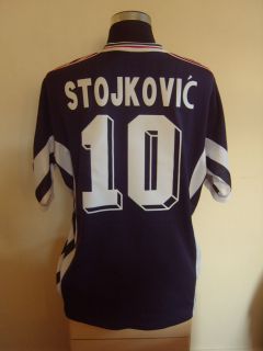 yugoslavia home shirt xl world cup 1998 stojkovic 10