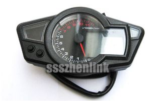 New LCD Digital Odometer Speedometer Tachometer Motorcycle W 