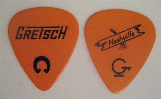 Do u love Gretsch guitars?2 GRETSCH NASHVILLE bass guitar picks RARE 