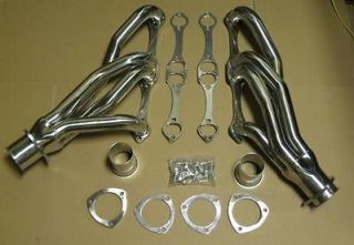   CHEVY POLISHED STAINLESS HEADERS 283 305 327 350 400 CHEVELLE CAMARO