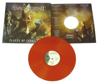 Savage Messiah Plague Of Conscience Red Vinyl   NEW   300 ONLY