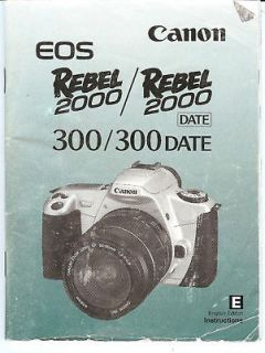 canon eos rebel 2000 2000 date 300 300 date english
