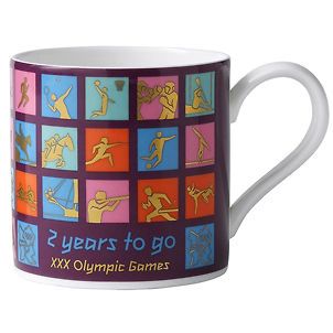 Wedgwood London 2012 Olympic Games 2 Years To Go Mug Limited Edition