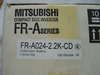 nib mitsubishi compact inverter fr a024 2 2k c d