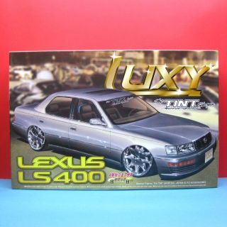Aoshima 1/24 Lexus LS400 1989 [LUXY] (The TINT SHOP INC.) model kit 
