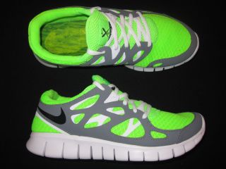 Mens Nike Free Run 2 shoes new running new 443815 301 Electric Green