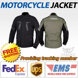 BERIK Motorcycle Gears NJ 9049 BK Bomber Crusier Racing jacket Textile 