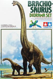 tamiya 60106 brachiosaurus diorama set 1 35 scale kit from