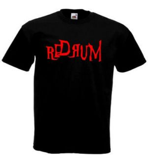 redrum the shining murder horror black standard t shirt more