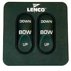 Lenco Standard Tactile Trim Tab SWITCH KIT with Retractor 15069001