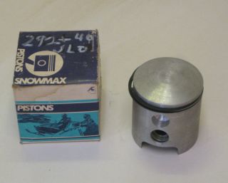 JLO ROCKWELL L 292 .040 OVER SIZED SNOWMAX PISTON W/RINGS NEW OLD 