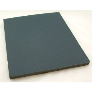 Wet or Dry Sandpaper Sheets, Silicon Carbide, 9 by 11, 600 Grit 