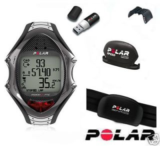 polar rs800cx n bike black chrome from canada time left