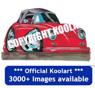 Koolart Porsche 356 Speedster Water Drink Bottle gift present 0091