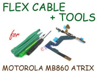 Replacement EarPiece Speaker Flex Cable+Tool for Motorola MB860 Atrix 