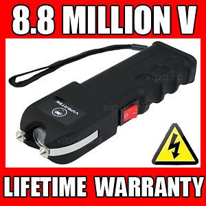 VIPERTEK VTS 388   8.8 Million Volt Self Defense Mini Stun Gun LED 
