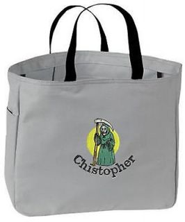 New Personalized Halloween Tote Bag Name Great Gift Boys & Girls The 