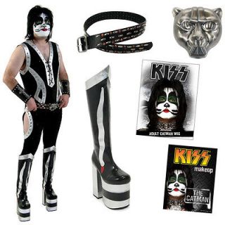 KISS Peter Criss Catman COMPLETE ALIVE Costume, Boots, Wig, Makeup 