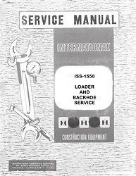 international 3121 3131 3141 backhoe service manual 