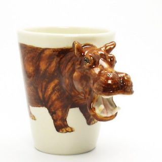 Newly listed Hippopotamus Ceramic Mug Original Art Decorative Gifts