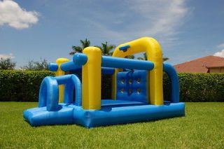 Tunnel Obstacle Course Bounce House Inflatable Bouncer Slide Moonwalk 