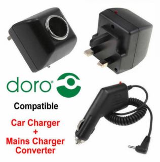 mains charger for doro phone easy 409 gsm mobile phone
