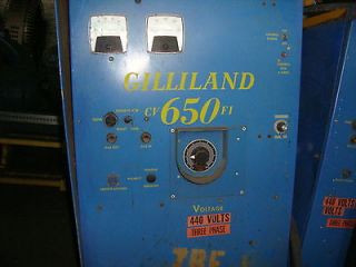 Gilliland CV650 Super High Current DC Arc Welder 650 Amps 29 Kilowatts