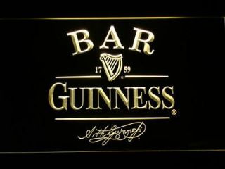 newly listed 427 y bar guinness beer neon light sign