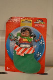 NEW Fisher Price LITTLE PEOPLE Christmas stocking stuffer figure boy 