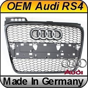 oem audi rs4 grill sfg grille a4 s4 b7 05