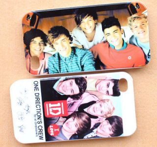 Newly listed 2× 1D One Direction CREW HARD BACK Case Cover for iphone 
