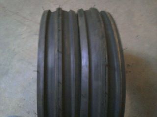 TWO 350x8, 350 8, 3.50 8 CUB CADET Triple Rib Front Tractor Tires with 
