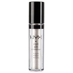 NYX Roll On Shimmer For Eyes, Face & Body color RES12 Platinum Brand 