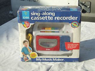 dsi sing along cassette recorder player  20 00  