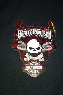 Harley Davidson Snake & Skull stickers, motorcycle helmet sticker 