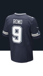   Tony Romo Mens Football Away Elite Jersey 479114_419_B_BODY