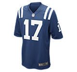   Colts (Austin Collie) Mens Football Home Game Jersey 468955_434_A