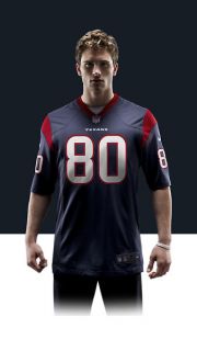    Andre Johnson Mens Football Home Game Jersey 468954_460_A_BODY