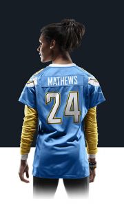    Mathews Womens Football Alternate Game Jersey 477910_482_B_BODY