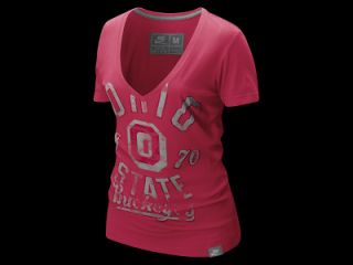 Nike College Vault V Neck (Ohio State) Womens T Shirt 3586OS_611_A.png