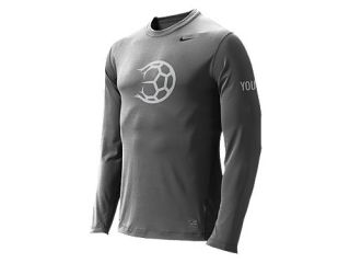  Nike Pro Combat Core Fitted Long Sleeve iD Mens Shirt