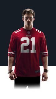   49ers Frank Gore Mens Football Home Game Jersey 468966_689_A_BODY