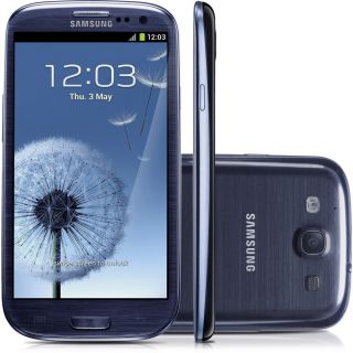 Samsung Galaxy S3 s III GT i9300 16GB Pebble Blue Factory Unlocked 
