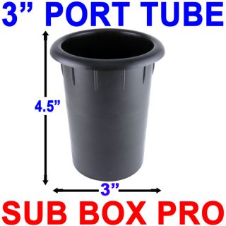 Port Tube Subwoofer Sub Woofer Speaker Box Pro Audio